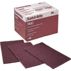 Feuille abrasive support non-tissée 3M™ Scotch-Brite™ 7447+
