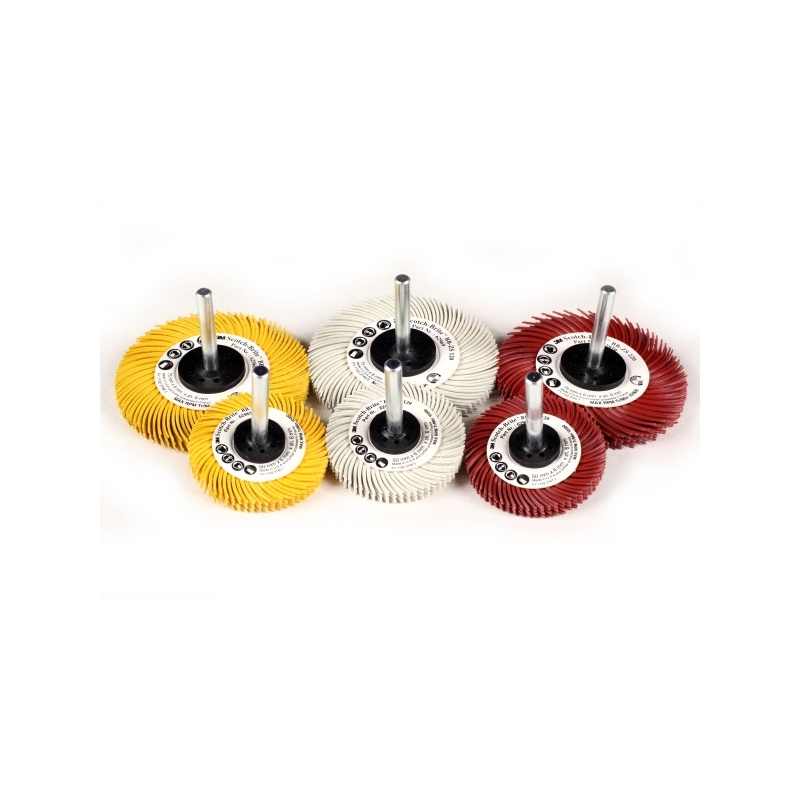 Brosse abrasive résine (Bristle) 3M™ Scotch-Brite™ BB-ZS