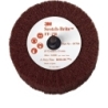Non-Woven Brush 3M™ Scotch-Brite™ Roloc™+PF-ZR 