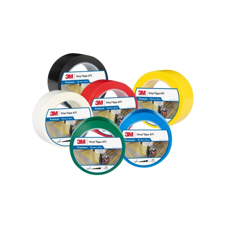 Ruban adhésif vinyle 3M™ 471