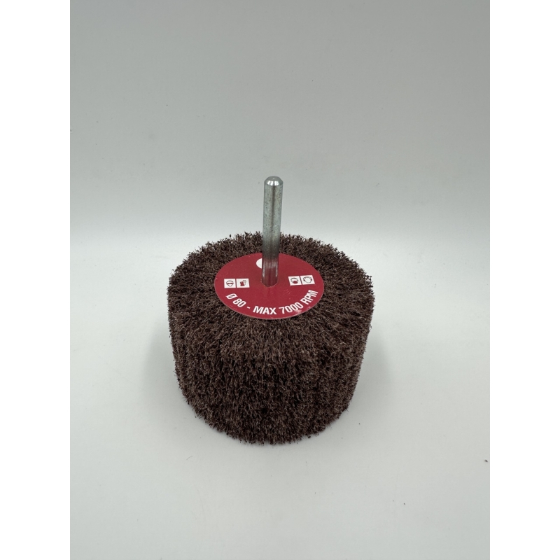 Grit.® Non-Woven Flap Wheel on Shank