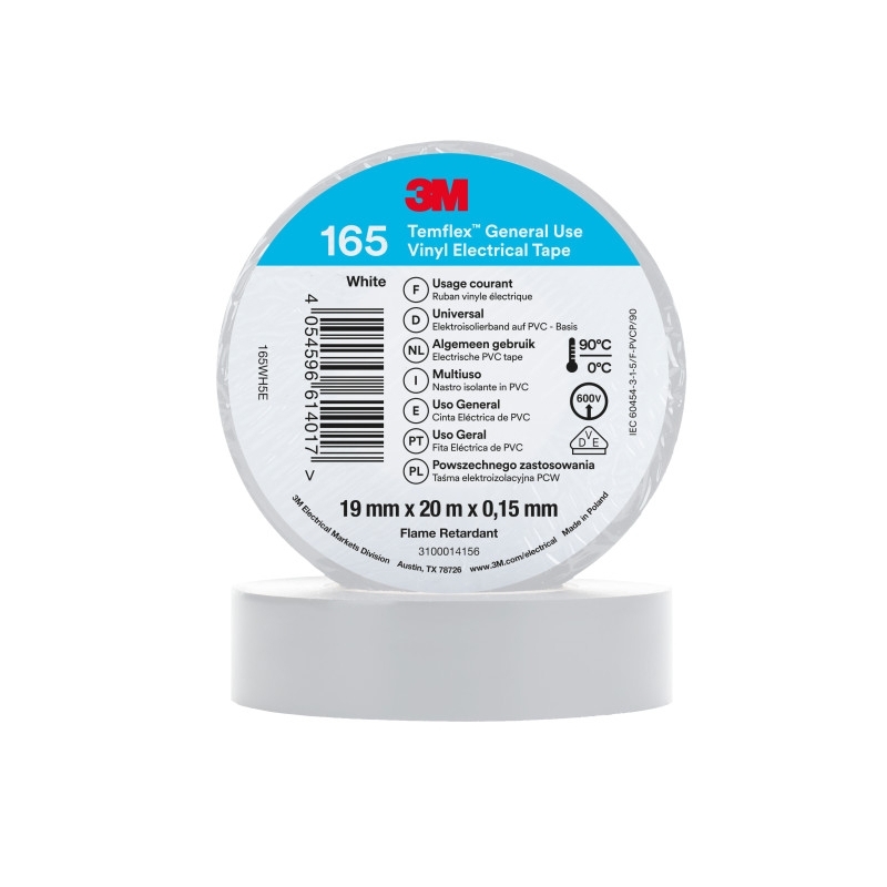 Ruban électrique vinyle 3M™Temflex™ 165