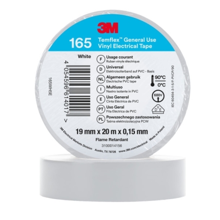 Ruban électrique vinyle 3M™Temflex™ 165