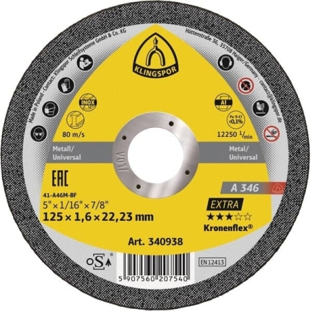 Klingspor® A346EX Trennscheibe