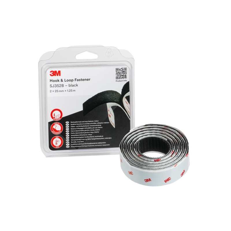 3M™ SJ352 Hook and Loop Fastener Tape