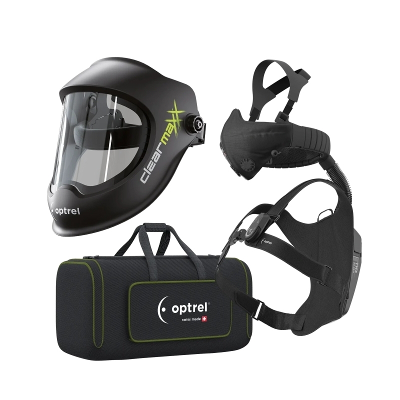 OPTREL Clearmaxx + Swiss Air Schleifpaket mit Bedienfeld