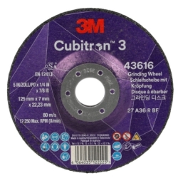 3M Cubitron 3 Grinding Disc, high-performance abrasive