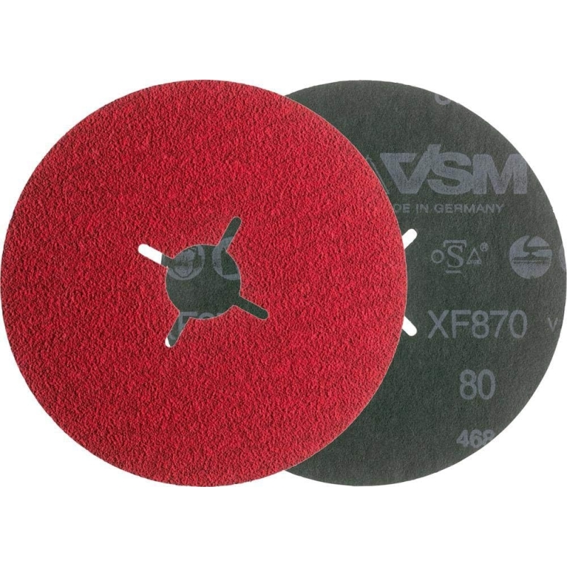 VSM XF870 Fiberscheibe, Zirkonkorund-Schleifmittel