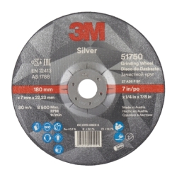 3M Silver Cutting Disc for Steel and Stainless
