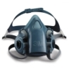 3M 7500 Series Reusable Half Mask, sizes S M L