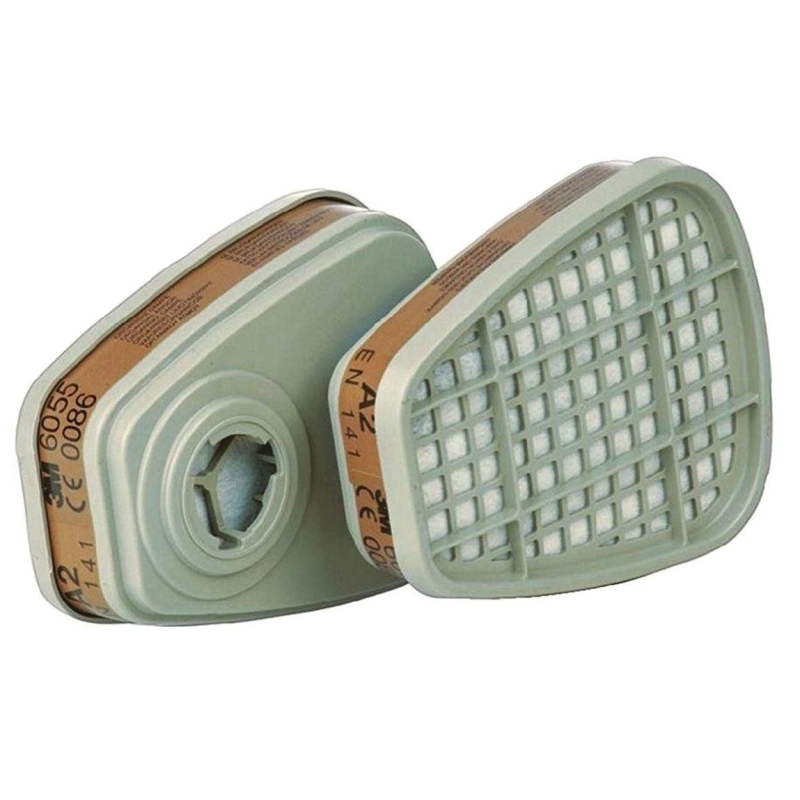 3M Vapor Filter 6055, A2 class, series 6000